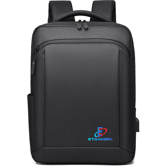 Etamibel 18 Inch Durable Waterproof Laptop Backpack with Interior Computer Interlayer and USB Charging pot.