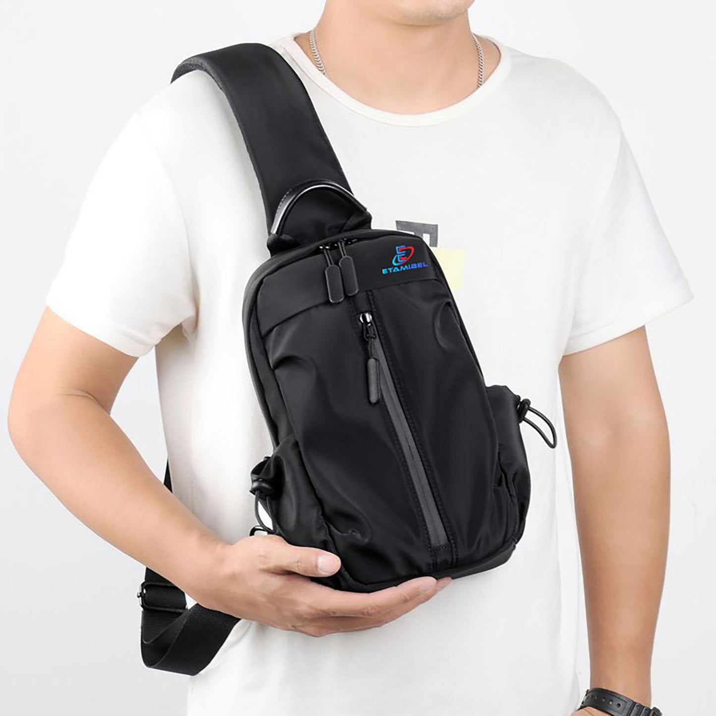 Etamibel Sling Crossbody Chest Bag For Man and Woman